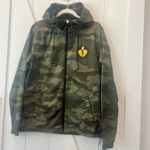 Band Merch, Nothing But Thieves Embroidered Windbreaker Jacket - Picture 2 of 6